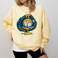 Baseball Drip Team For Boys Ice Cream Cool Comfort Colors Sweatshirt Blue Spruce