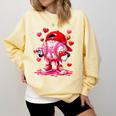 Baseball Drip Valentine Sports Vday Ice Cream Drip Heart Comfort Colors Sweatshirt Blue Spruce Baseball Drip Valentine Sports Vday Ice Cream Drip Heart Comfort Colors Sweatshirt Blue Spruce