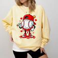 Baseball Drip Valentines Comfort Colors Sweatshirt Blue Spruce Baseball Drip Valentines Comfort Colors Sweatshirt Blue Spruce