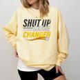 Baseball Fan Shut Up I'm Doing Game Changer Premium Tri-Blend Comfort Colors Sweatshirt Blue Spruce Baseball Fan Shut Up I'm Doing Game Changer Premium Tri-Blend Comfort Colors Sweatshirt Blue Spruce