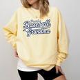 Baseball Grandma Graphic Comfort Colors Sweatshirt Blue Spruce Baseball Grandma Graphic Comfort Colors Sweatshirt Blue Spruce