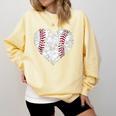 Baseball Heart Love Game Sports Fan Game Day Comfort Colors Sweatshirt Blue Spruce Baseball Heart Love Game Sports Fan Game Day Comfort Colors Sweatshirt Blue Spruce