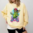 Baseball Ice Cream Drip Boys And Girls Batter Game Day Comfort Colors Sweatshirt Blue Spruce Baseball Ice Cream Drip Boys And Girls Batter Game Day Comfort Colors Sweatshirt Blue Spruce
