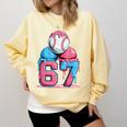 Baseball Ice Cream Drip Six Seven Gen Alpha Meme 67 Comfort Colors Sweatshirt Blue Spruce Baseball Ice Cream Drip Six Seven Gen Alpha Meme 67 Comfort Colors Sweatshirt Blue Spruce