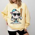Baseball Ice Cream Drip Sports Boys Kids Youth Men Comfort Colors Sweatshirt Blue Spruce Baseball Ice Cream Drip Sports Boys Kids Youth Men Comfort Colors Sweatshirt Blue Spruce