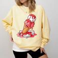 Baseball Ice Cream Drip Youth Strawberry Baseball Red Comfort Colors Sweatshirt Blue Spruce Baseball Ice Cream Drip Youth Strawberry Baseball Red Comfort Colors Sweatshirt Blue Spruce