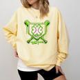 Baseball Icecream St Patrick's Day Lucky Charm Shamrock Drip Comfort Colors Sweatshirt Blue Spruce Baseball Icecream St Patrick's Day Lucky Charm Shamrock Drip Comfort Colors Sweatshirt Blue Spruce