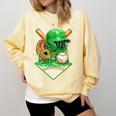 Baseball Life Style Ice Cream Drip Green Premium Tri-Blend Comfort Colors Sweatshirt Blue Spruce Baseball Life Style Ice Cream Drip Green Premium Tri-Blend Comfort Colors Sweatshirt Blue Spruce