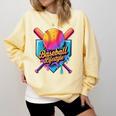 Baseball Lifestyle Drip Icecream Comfort Colors Sweatshirt Blue Spruce Baseball Lifestyle Drip Icecream Comfort Colors Sweatshirt Blue Spruce
