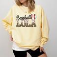 Baseball Lola Women BallPark Lola Baseball Mom Mother's Day Comfort Colors Sweatshirt Blue Spruce Baseball Lola Women BallPark Lola Baseball Mom Mother's Day Comfort Colors Sweatshirt Blue Spruce