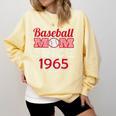 Baseball Mom Since 1965 Comfort Colors Sweatshirt Blue Spruce Baseball Mom Since 1965 Comfort Colors Sweatshirt Blue Spruce