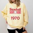 Baseball Mom Since 1970 Comfort Colors Sweatshirt Blue Spruce Baseball Mom Since 1970 Comfort Colors Sweatshirt Blue Spruce