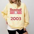 Baseball Mom Since 2003 Comfort Colors Sweatshirt Blue Spruce Baseball Mom Since 2003 Comfort Colors Sweatshirt Blue Spruce