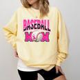 BASEBALL MOM BREAST CANCER RIBBON PINK SPORTS MOM Comfort Colors Sweatshirt Blue Spruce BASEBALL MOM BREAST CANCER RIBBON PINK SPORTS MOM Comfort Colors Sweatshirt Blue Spruce