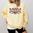 Baseball Mom Coquette Bow Mommy Ice Cream Mother's Day Mom Comfort Colors Sweatshirt Blue Spruce Baseball Mom Coquette Bow Mommy Ice Cream Mother's Day Mom Comfort Colors Sweatshirt Blue Spruce