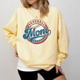 Baseball Mom Crazy Proud Always Loud Mother's Day Comfort Colors Sweatshirt Blue Spruce Baseball Mom Crazy Proud Always Loud Mother's Day Comfort Colors Sweatshirt Blue Spruce