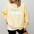 Baseball Mom Design Comfort Colors Sweatshirt Blue Spruce Baseball Mom Design Comfort Colors Sweatshirt Blue Spruce