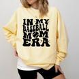 In My Baseball Mom Era Baseball Comfort Colors Sweatshirt Blue Spruce In My Baseball Mom Era Baseball Comfort Colors Sweatshirt Blue Spruce