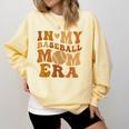 In My Baseball Mom Era For Mama Comfort Colors Sweatshirt Blue Spruce In My Baseball Mom Era For Mama Comfort Colors Sweatshirt Blue Spruce