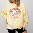 BASEBALL MOM Fun RETRO LOOK Comfort Colors Sweatshirt Blue Spruce BASEBALL MOM Fun RETRO LOOK Comfort Colors Sweatshirt Blue Spruce