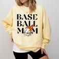 Baseball Mom Game Day Game Day Comfort Colors Sweatshirt Blue Spruce