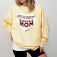 Baseball Mom Heart Love Mother's Day Game Day Support Comfort Colors Sweatshirt Blue Spruce Baseball Mom Heart Love Mother's Day Game Day Support Comfort Colors Sweatshirt Blue Spruce