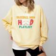 I Am A Baseball Mom With A Hood Playlist Premium Comfort Colors Sweatshirt Blue Spruce I Am A Baseball Mom With A Hood Playlist Premium Comfort Colors Sweatshirt Blue Spruce