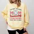 Baseball Mom I'm Not Yelling Support Cheerleading Comfort Colors Sweatshirt Blue Spruce Baseball Mom I'm Not Yelling Support Cheerleading Comfort Colors Sweatshirt Blue Spruce
