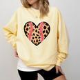 Baseball Mom Leopard Heart Valentine Day Mother Day Comfort Colors Sweatshirt Blue Spruce Baseball Mom Leopard Heart Valentine Day Mother Day Comfort Colors Sweatshirt Blue Spruce