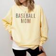 Baseball Mom Leopard Print Baseball Mother's Day Comfort Colors Sweatshirt Blue Spruce Baseball Mom Leopard Print Baseball Mother's Day Comfort Colors Sweatshirt Blue Spruce