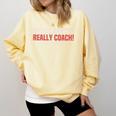 Baseball Mom Mama Baseball Lover Premium Comfort Colors Sweatshirt Blue Spruce