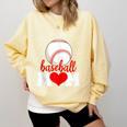 Baseball Mom Mama Mother's Day Sport Lover Comfort Colors Sweatshirt Blue Spruce Baseball Mom Mama Mother's Day Sport Lover Comfort Colors Sweatshirt Blue Spruce