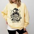 Baseball Mom May Get Loud Messy Bun Mother's Day Comfort Colors Sweatshirt Blue Spruce Baseball Mom May Get Loud Messy Bun Mother's Day Comfort Colors Sweatshirt Blue Spruce