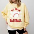 Baseball Mom Meme Quote Comfort Colors Sweatshirt Blue Spruce Baseball Mom Meme Quote Comfort Colors Sweatshirt Blue Spruce