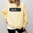 Baseball Mom Moms Against Baseball Pants On Back Comfort Colors Sweatshirt Blue Spruce