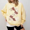 Baseball Mom Baseball Parent Number Two Baseball Gear 2 Comfort Colors Sweatshirt Blue Spruce
