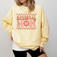 Baseball Mom Baseball Player Mama Women Groovy Comfort Colors Sweatshirt Blue Spruce Baseball Mom Baseball Player Mama Women Groovy Comfort Colors Sweatshirt Blue Spruce