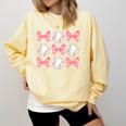 Baseball Mom Sister Tween Teen Girl Girly Pink Bow Preppy Premium Comfort Colors Sweatshirt Blue Spruce Baseball Mom Sister Tween Teen Girl Girly Pink Bow Preppy Premium Comfort Colors Sweatshirt Blue Spruce