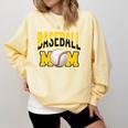 Baseball Mom Sports Mom Yellow Comfort Colors Sweatshirt Blue Spruce Baseball Mom Sports Mom Yellow Comfort Colors Sweatshirt Blue Spruce