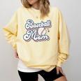 Baseball Mom Squad Comfort Colors Sweatshirt Blue Spruce Baseball Mom Squad Comfort Colors Sweatshirt Blue Spruce