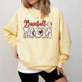 Baseball Mom Tee Mother's Day Mama Mother Holiday Comfort Colors Sweatshirt Blue Spruce