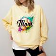 Baseball Mom USA American Baseball Graphic Comfort Colors Sweatshirt Blue Spruce Baseball Mom USA American Baseball Graphic Comfort Colors Sweatshirt Blue Spruce