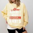 Baseball Moms Against White Baseball Pants Comfort Colors Sweatshirt Blue Spruce Baseball Moms Against White Baseball Pants Comfort Colors Sweatshirt Blue Spruce