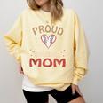 Baseball Moms Mother Kids Girls Boys School Game Comfort Colors Sweatshirt Blue Spruce