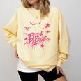Baseball Phrase With Stars Comfort Colors Sweatshirt Blue Spruce Baseball Phrase With Stars Comfort Colors Sweatshirt Blue Spruce