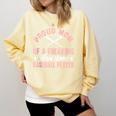 Baseball Player Pitcher Catcher Baseball Mom Mother Comfort Colors Sweatshirt Blue Spruce