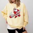 Baseball Santa 67 Christmas Xmas Pajamas Boys Comfort Colors Sweatshirt Blue Spruce Baseball Santa 67 Christmas Xmas Pajamas Boys Comfort Colors Sweatshirt Blue Spruce