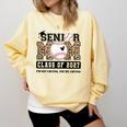 Baseball Senior Class Of 2027 Senior 2027 Graduation Women Comfort Colors Sweatshirt Blue Spruce Baseball Senior Class Of 2027 Senior 2027 Graduation Women Comfort Colors Sweatshirt Blue Spruce