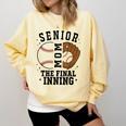 Baseball Senior Mom 2026 The Final Inning Comfort Colors Sweatshirt Blue Spruce Baseball Senior Mom 2026 The Final Inning Comfort Colors Sweatshirt Blue Spruce