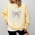 Baseball Sister Comfort Colors Sweatshirt Blue Spruce